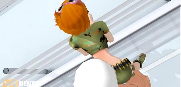  One piece nami doggystyle anal 3D